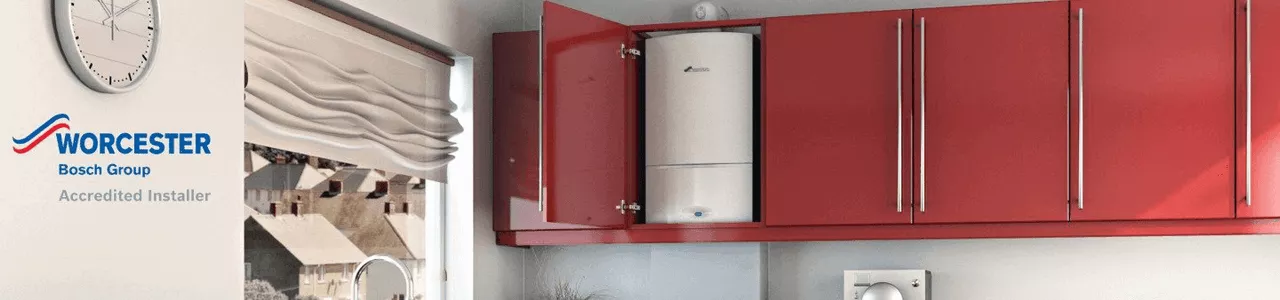 Worcester Bosch boiler, tank and heat pump installations